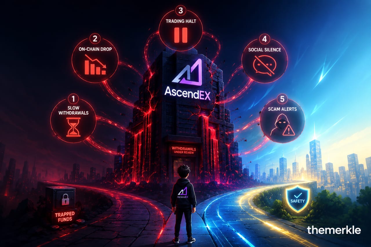 5 Signs Users Missed in the AscendEX Collapse (Crypto Exchange Red Flags To Watch)