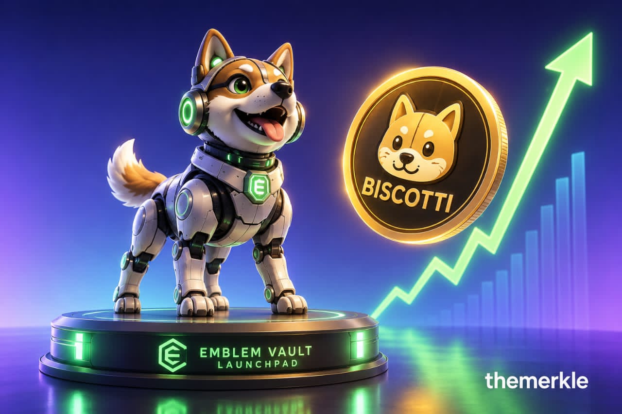 Biscotti Hits 5,760 Holders In Hours As Emblem Vault Debuts Its Robinhood Chain Launchpad