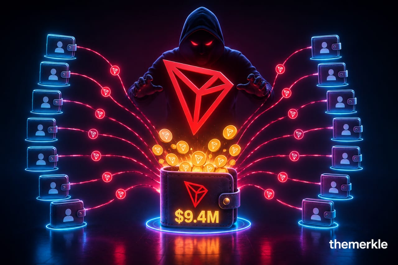 Tron Address Poisoning Attacker Sits On $9.4M After Draining 15 Wallets In A Month