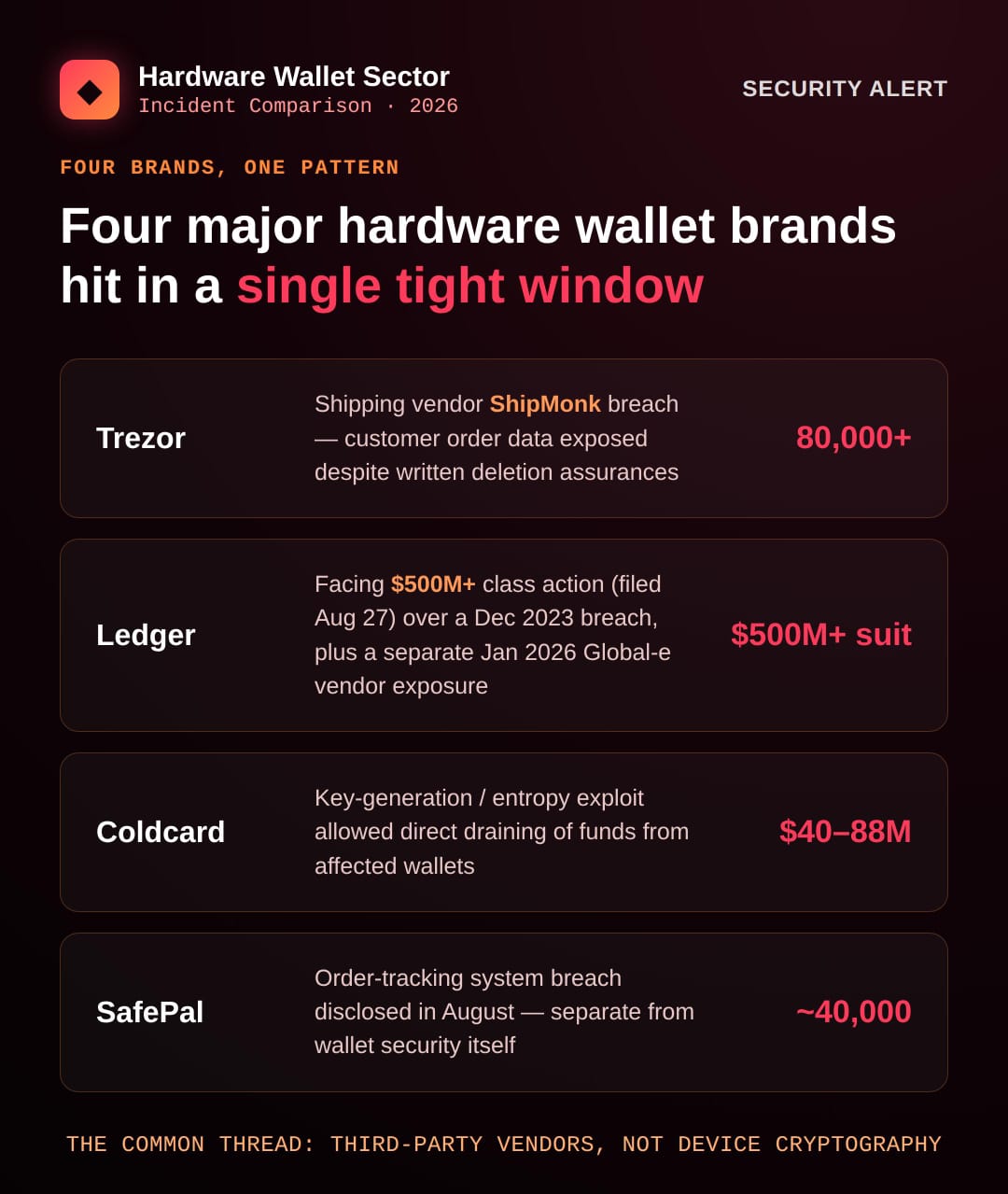 ZachXBT Called Hardware Wallets "Garbage", Trezor Just Proved He Was Being Too Generous