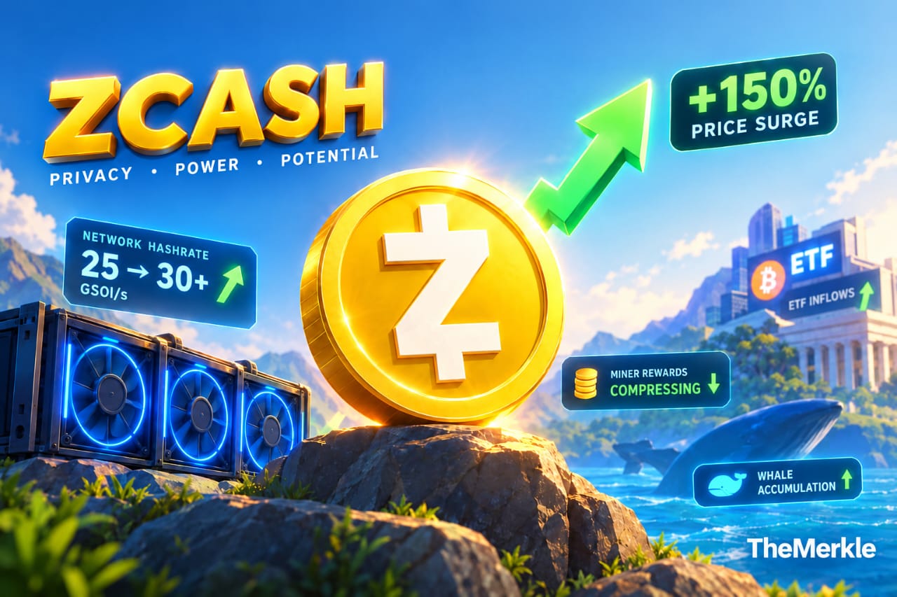 ZEC Surges 150% in a Month as ETF Demand Drives Price Separation